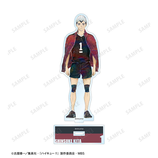 【Pre-Order】"Haikyu!!" Shinsuke Kita  Ani-Art 6th Edition BIG Acrylic Stand (Resale) <Almabianca> [*Cannot be bundled]