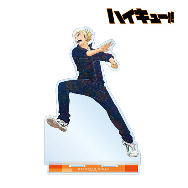 【Pre-Order】"Haikyu!!" Keishin Ukai  Ani-Art 7th Edition BIG Acrylic Stand (Resale) <Almabianca> [*Cannot be bundled]