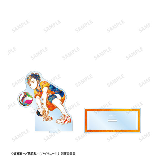 【Pre-Order】"Haikyu!!" Yu Nishinoya  Ani-Art 2nd Edition BIG Acrylic Stand (Resale) <Almabianca> [*Cannot be bundled]