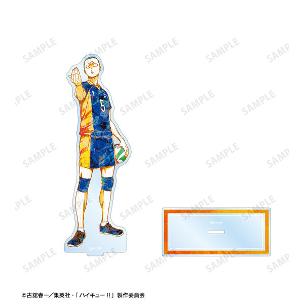 【Pre-Order】"Haikyu!!" Ryunosuke Tanaka  Ani-Art 2nd Edition BIG Acrylic Stand (Resale) <Almabianca> [*Cannot be bundled]