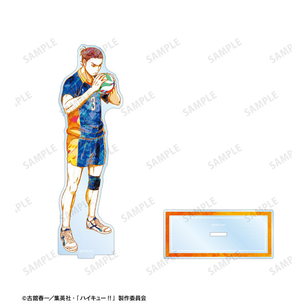 【Pre-Order】"Haikyu!!" Asahi Azumane  Ani-Art 2nd Edition BIG Acrylic Stand (Resale) <Almabianca> [*Cannot be bundled]