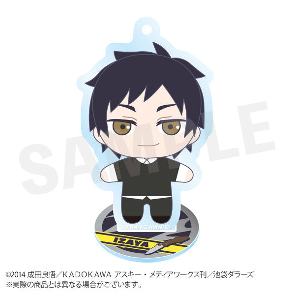 【Pre-Order】"Durarara!!" ×2 Pokekko Acrylic Stand Keychain  Izaya Orihara <DMM.com> [*Cannot be bundled]