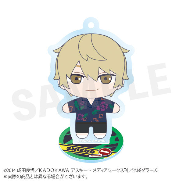 【Pre-Order】"Durarara!!" ×2 Pokekko Acrylic Stand Keychain  Shizuo Heiwajima <DMM.com> [*Cannot be bundled]