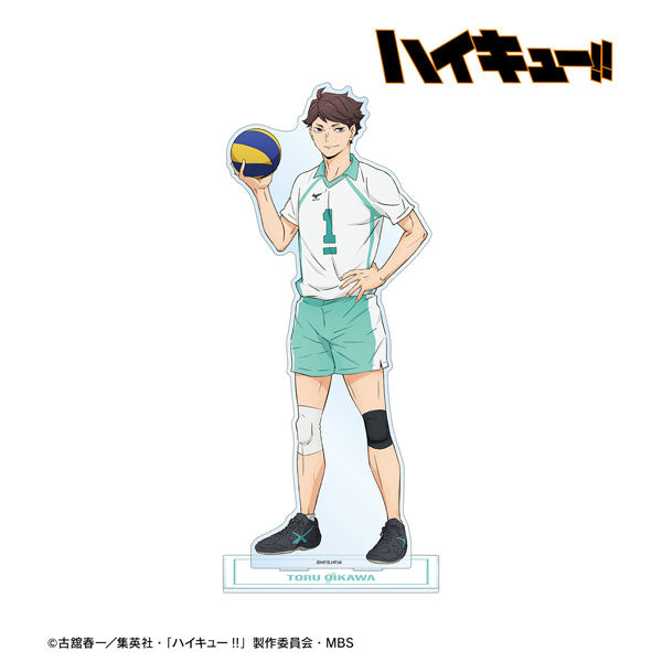 【Pre-Order】"Haikyu!!" Toru Oikawa  Uniform Ver. Extra Large Acrylic Stand (Resale) <Almabianca> [*Cannot be bundled]