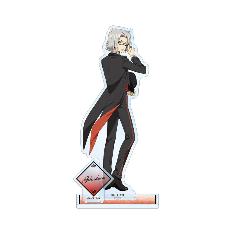 【Pre-Order】"Reborn!" Original illustration  Hayato Gokudera  Tailcoat Ver. BIG Acrylic Stand with parts <Almabianca> [*Cannot be bundled]