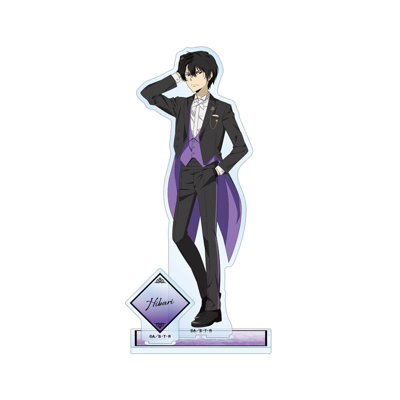 【Pre-Order】"Reborn!" Original illustration  Kyoya Hibari  Tailcoat Ver. BIG Acrylic Stand with parts <Almabianca> [*Cannot be bundled]