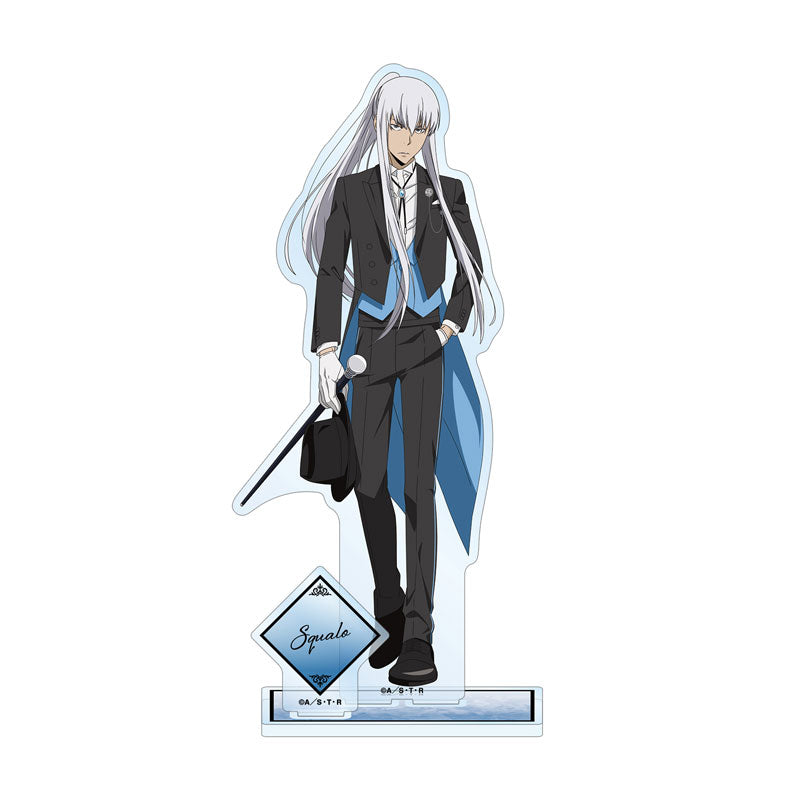 【Pre-Order】"Reborn!" Original illustration  Superbia Squalo  Tailcoat Ver. BIG Acrylic Stand with parts <Almabianca> [*Cannot be bundled]