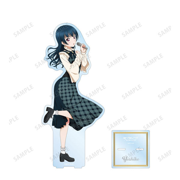 【Pre-Order】ラブライブ！サンシャイン！！ 描き下ろし 津島善子 チェックワンピース衣装ver. 特大アクリルスタンド《アルマビアンカ》【※同梱不可】