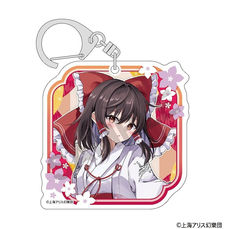 【Pre-Order】"Touhou Project" Acrylic Keychain  Reimu Hakurei -Summer Exorcism- <Crux> [*Cannot be bundled]