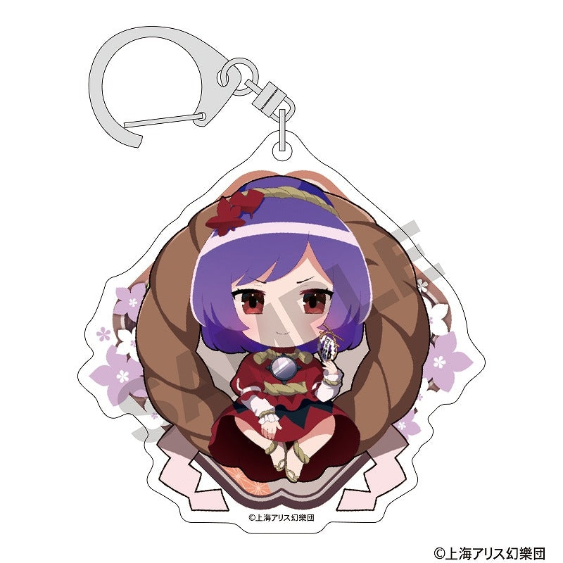 【Pre-Order】東方Project アクリルキーホルダー 八坂神奈子 ミニキャラ 夏越の祓《クラックス》【※同梱不可】