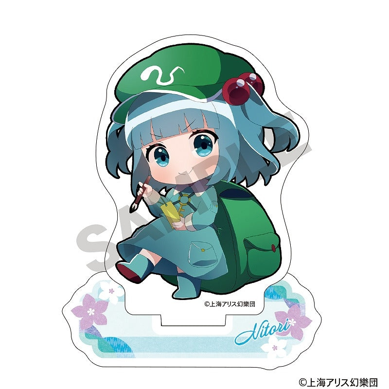 【Pre-Order】"Touhou Project" Mini Acrylic Stand  Nitori Kawashiro Mini Character -Summer Exorcism- <Crux> [*Cannot be bundled]