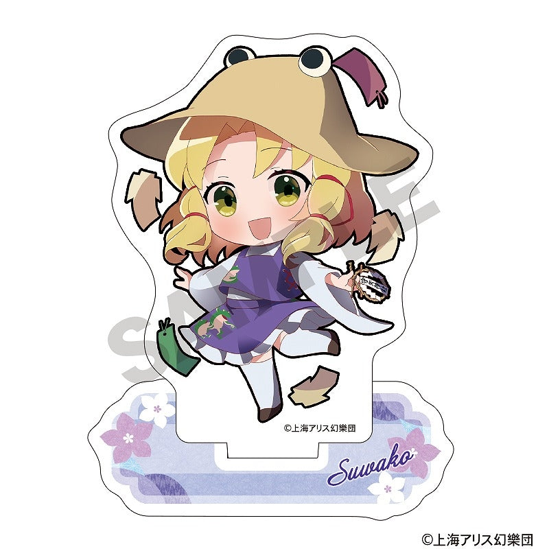 【Pre-Order】東方Project ミニアクリルスタンド 洩矢諏訪子 ミニキャラ 夏越の祓 《クラックス》【※同梱不可】