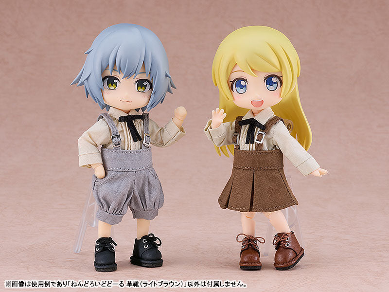 【Pre-Order】ねんどろいどどーる 革靴(ライトブラウン)  《Good Smile Company/グッドスマイルカンパニー》【※同梱不可】