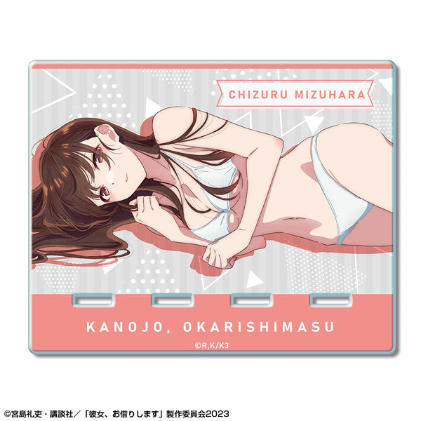 【Pre-Order】"Rent-A-Girlfriend" Acrylic Smartphone Stand Ver.3 Design 02. Chizuru Mizuhara/B (Resale) <License Agent> [*Cannot be bundled]