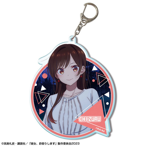 【Pre-Order】"Rent-A-Girlfriend" BIG Acrylic Keychain Ver.2 Design 01. Chizuru Mizuhara/A (Resale) <License Agent> [*Cannot be bundled]