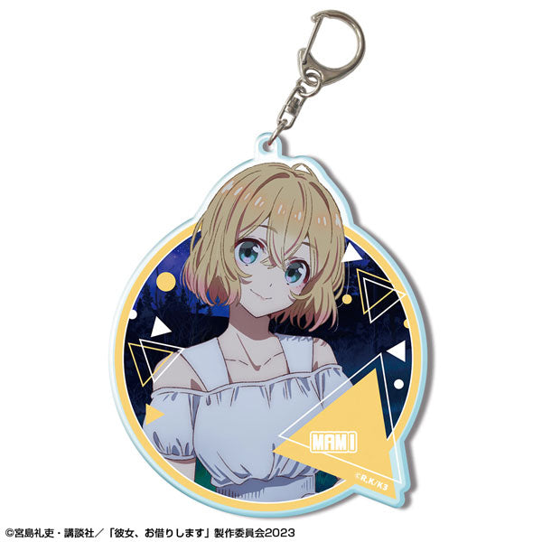 【Pre-Order】彼女、お借りします ビッグアクリルキーホルダー Ver.2 デザイン02(七海麻美/A)（再販）《ライセンスエージェント》【※同梱不可】