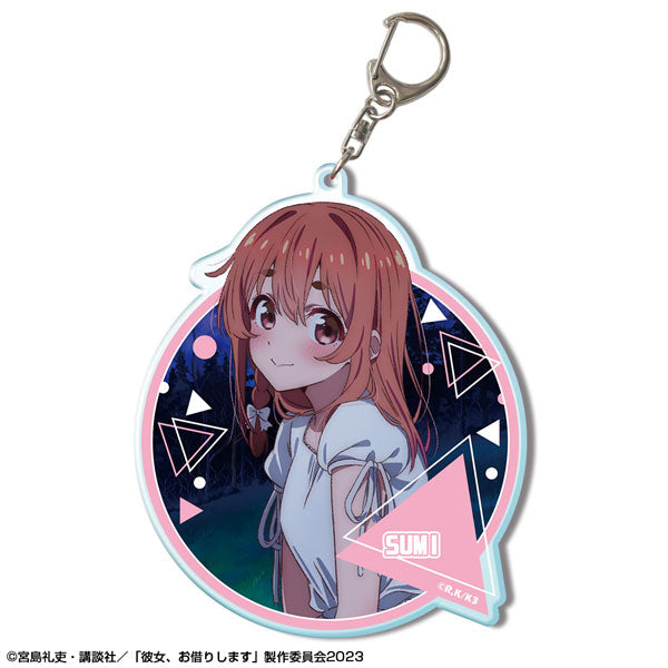 【Pre-Order】"Rent-A-Girlfriend" BIG Acrylic Keychain Ver.2 Design 04. Sumi Sakurasawa/A (Resale) <License Agent> [*Cannot be bundled]