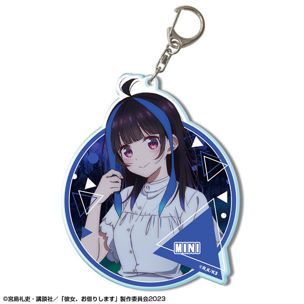 【Pre-Order】"Rent-A-Girlfriend" BIG Acrylic Keychain Ver.2 Design 05. Mini Yaemori/A (Resale) <License Agent> [*Cannot be bundled]