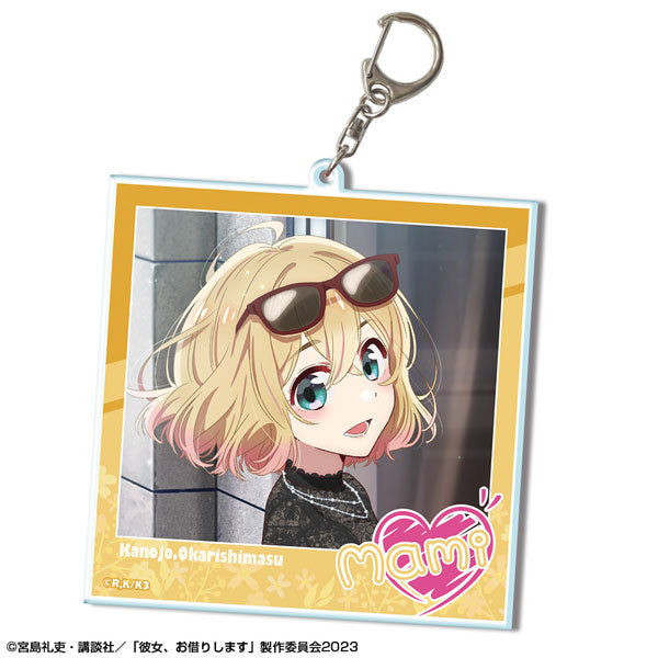 【Pre-Order】"Rent-A-Girlfriend" BIG Acrylic Keychain Ver.2 Design 07. Mami Nanami/B (Resale) <License Agent> [*Cannot be bundled]