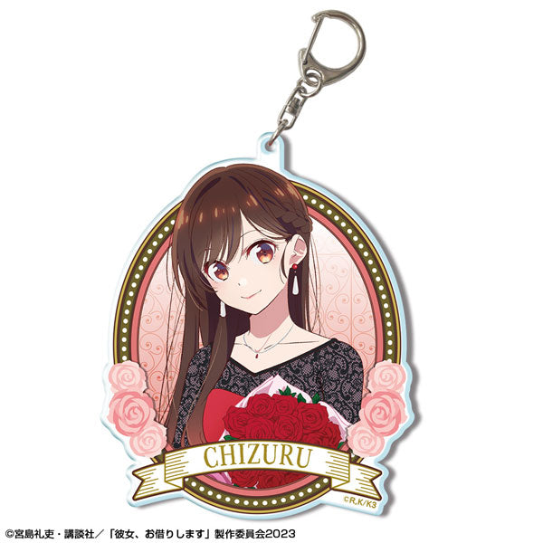 【Pre-Order】"Rent-A-Girlfriend" BIG Acrylic Keychain Ver.2 Design 11. Chizuru Mizuhara/C (Resale) <License Agent> [*Cannot be bundled]