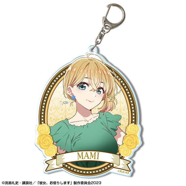 【Pre-Order】"Rent-A-Girlfriend" BIG Acrylic Keychain Ver.2 Design 12. Mami Nanami/C (Resale) <License Agent> [*Cannot be bundled]