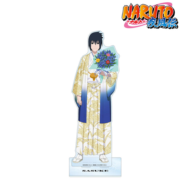 【Pre-Order】NARUTO-ナルト- 疾風伝 描き下ろし うちはサスケ 特大アクリルスタンド〈うちはサスケ バースデーver.〉《アルマビアンカ》【※同梱不可】