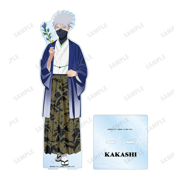 【Pre-Order】NARUTO-ナルト- 疾風伝 描き下ろし はたけカカシ 特大アクリルスタンド〈うちはサスケ バースデーver.〉《アルマビアンカ》【※同梱不可】