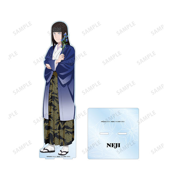 【Pre-Order】"Naruto -Shippuden-" Original Illustration Neji Hyuga  Extra Large Acrylic Stand <Sasuke Uchiha Birthday Ver.> <Almabianca> [*Cannot be bundled]