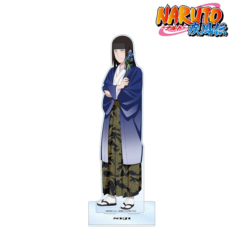 【Pre-Order】NARUTO-ナルト- 疾風伝 描き下ろし 日向ネジ 特大アクリルスタンド〈うちはサスケ バースデーver.〉《アルマビアンカ》【※同梱不可】