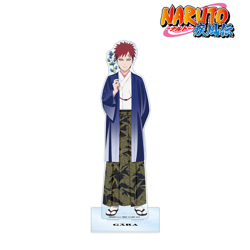 【Pre-Order】NARUTO-ナルト- 疾風伝 描き下ろし 我愛羅 特大アクリルスタンド〈うちはサスケ バースデーver.〉《アルマビアンカ》【※同梱不可】