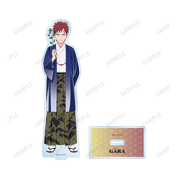 【Pre-Order】"Naruto -Shippuden-" Original Illustration Gaara  BIG Acrylic Stand <Sasuke Uchiha Birthday Ver.> <Almabianca> [*Cannot be bundled]