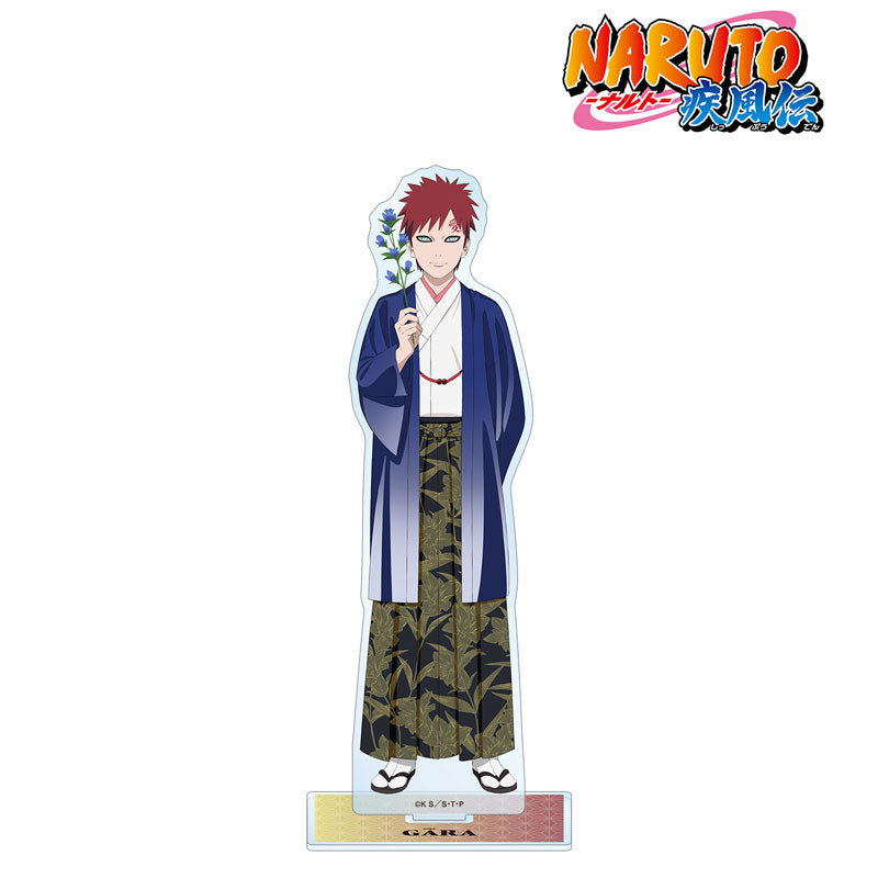 【Pre-Order】"Naruto -Shippuden-" Original Illustration Gaara  BIG Acrylic Stand <Sasuke Uchiha Birthday Ver.> <Almabianca> [*Cannot be bundled]