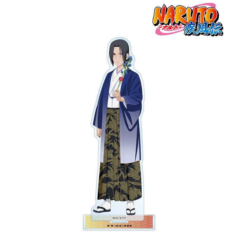 【Pre-Order】"Naruto -Shippuden-" Original Illustration Itachi Uchiha  BIG Acrylic Stand <Sasuke Uchiha Birthday Ver.> <Almabianca> [*Cannot be bundled]