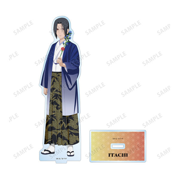 【Pre-Order】"Naruto -Shippuden-" Original Illustration Itachi Uchiha  BIG Acrylic Stand <Sasuke Uchiha Birthday Ver.> <Almabianca> [*Cannot be bundled]