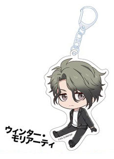 【Pre-Order】"Ron Kamonohashi: Deranged Detective" Petanko Acrylic Keychain  Winter Moriarty <Penguin Parade> [*Cannot be bundled]