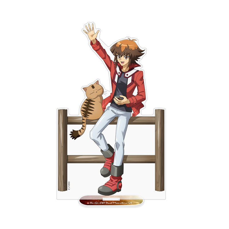 【Pre-Order】"Yu-Gi-Oh! Duel Monsters GX" Original Illustration Judai Yuki Acrylic Stand (Large) Off Mode Duelist Ver. <Cospa> [*Cannot be bundled]