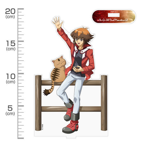 【Pre-Order】"Yu-Gi-Oh! Duel Monsters GX" Original Illustration Judai Yuki Acrylic Stand (Large) Off Mode Duelist Ver. <Cospa> [*Cannot be bundled]