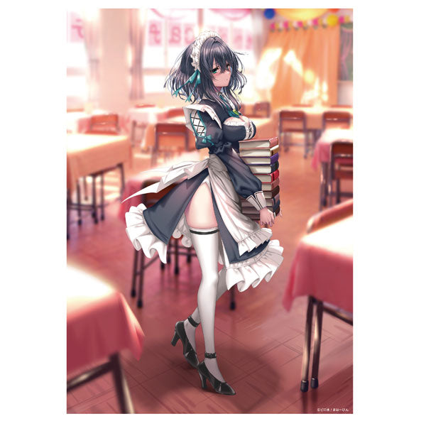 【Pre-Order】"Shy Girlfriend" Clear Poster  Hikage Chigami <DMM.com> [*Cannot be bundled]