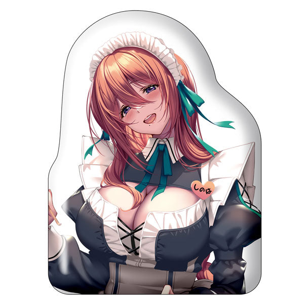 【Pre-Order】"Shy Girlfriend" Die-cut Cushion  Shinoha Kurumi <DMM.com> [*Cannot be bundled]