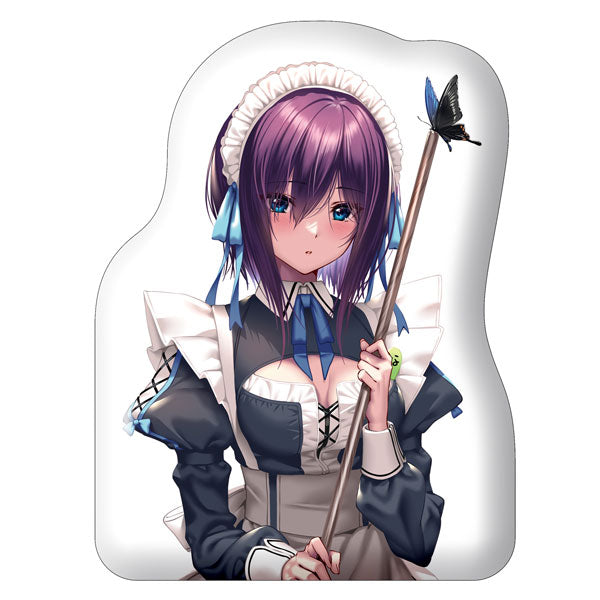 【Pre-Order】"Shy Girlfriend" Die-cut Cushion  Yuna Miyatsuki <DMM.com> [*Cannot be bundled]