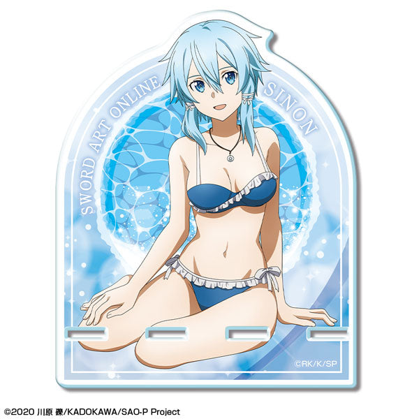 【Pre-Order】"Sword Art Online Progressive: Aria of a Starless Night -The Movie-" Acrylic Smartphone Stand  Sinon (Resale) <License Agent> [*Cannot be bundled]