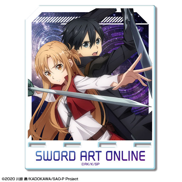 【Pre-Order】"Sword Art Online Progressive: Aria of a Starless Night -The Movie-" Acrylic Smartphone Stand  Kirito & Asuna (Resale) <License Agent> [*Cannot be bundled]