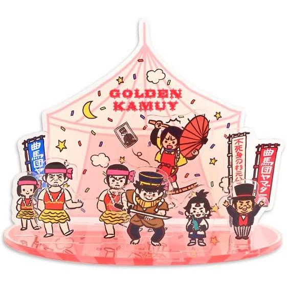 【Pre-Order】"Golden Kamuy" Bizenies DX Acrylic Diorama (Yamada Circus Troupe) (Resale) <Markwood> [*Cannot be bundled]