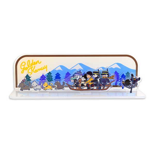 【Pre-Order】"Golden Kamuy" Bizenies DX Acrylic Diorama (Dog Sled) (Resale) <Markwood> [*Cannot be bundled]