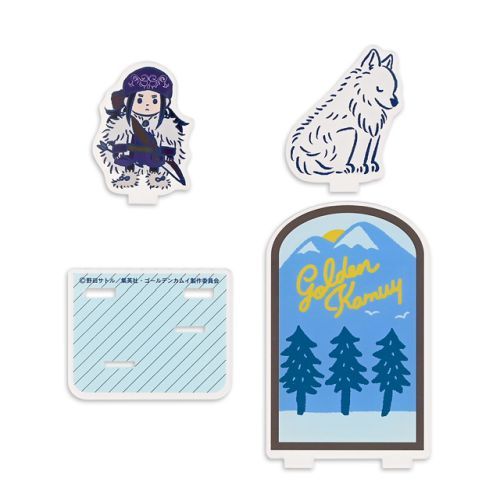 【Pre-Order】"Golden Kamuy" Bizenies Acrylic Diorama  Asirpa (Resale) <Markwood> [*Cannot be bundled]