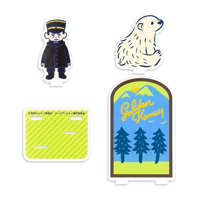 【Pre-Order】"Golden Kamuy" Bizenies Acrylic Diorama  Sergeant Tsukishima (Resale) <Markwood> [*Cannot be bundled]