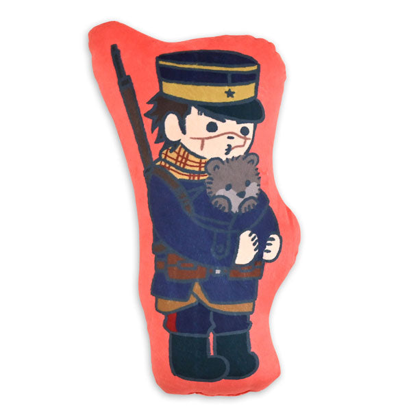 【Pre-Order】"Golden Kamuy" Bizenies Die-cut Cushion A (Resale) <Markwood> [*Cannot be bundled]