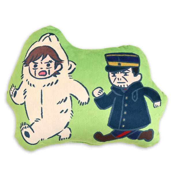 【Pre-Order】"Golden Kamuy" Bizenies Die-cut Cushion D (Resale) <Markwood> [*Cannot be bundled]