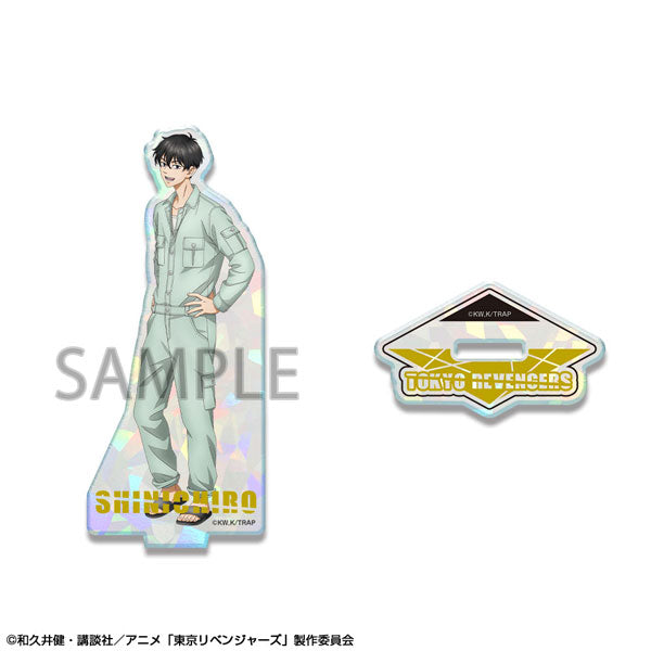 【Pre-Order】"Tokyo Revengers" Holographic Acrylic Stand Design 08 Shinichiro Sano (Resale) <License Agent> [*Cannot be bundled]