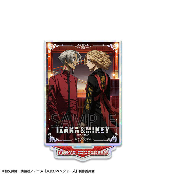 【Pre-Order】"Tokyo Revengers" Holographic Acrylic Stand Design 17 Manjiro Sano & Izana Kurokawa (Resale) <License Agent> [*Cannot be bundled]